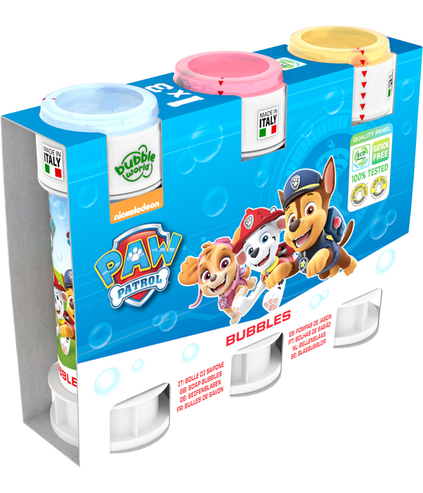 PAW PATROL  SEIFENBLASEN 60 ML 3ER PACK   