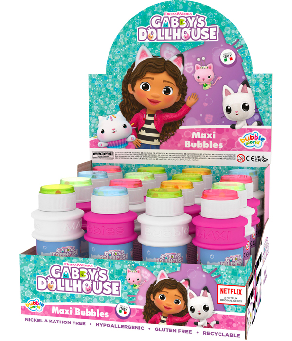 MAXI GABBY'S DOLLHOUSE SEIFENBLASEN 175 ML 