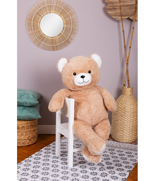 HUGE BROWN PLUSH BEAR - 120 CM