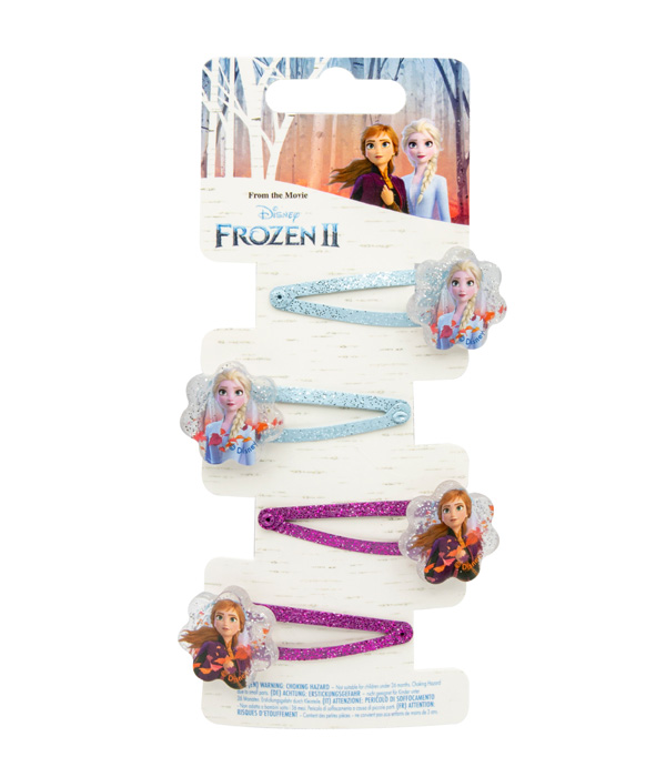 DISNEY FROZEN II 4 HAARSPANGEN 