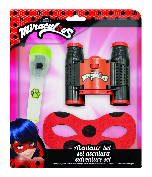 MIRACULOUS ADVENTURESET 3 TEILIG 