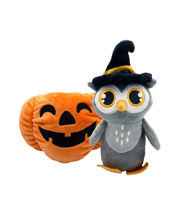 PELUCHE GUFO DI HALLOWEEN 25 CM