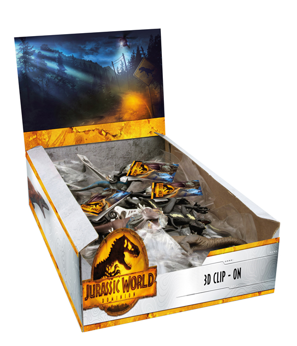 JURASSIC WORLD DOMINION 3D PVC SCHLÜSSELANHÄNGER