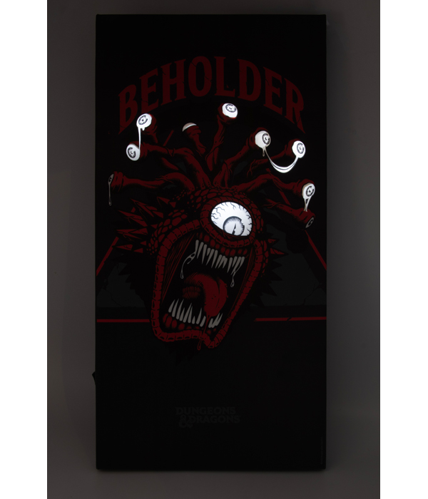 DUNGEONS & DRAGONS BEHOLDER CANVAS MIT 6 LED LICHTERN 