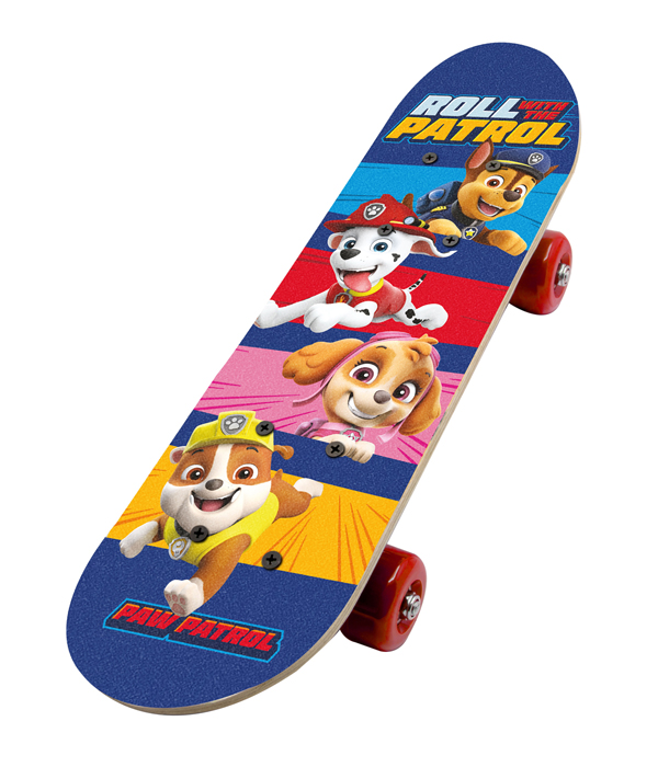 PAW PATROL MINI SKATEBOARD AUS HOLZ 43X12X8 CM