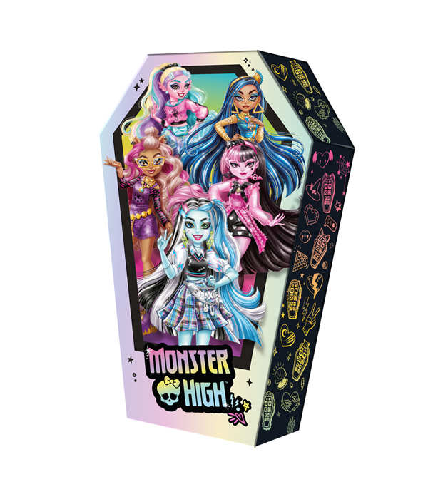 MONSTER HIGH  ADVENTSKALENDER MIT SCHMUCK UND HAARSCHMUCK 