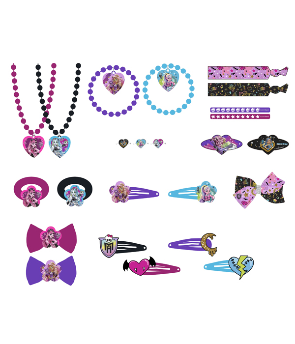 MONSTER HIGH  ADVENTSKALENDER MIT SCHMUCK UND HAARSCHMUCK 