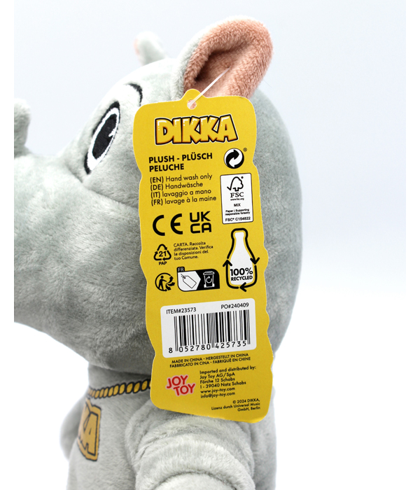 DIKKA PLUSH 13X11X26 CM