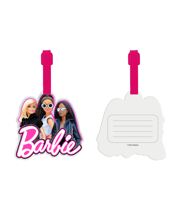 BARBIE BAG TAG 7X13X0,5 CM