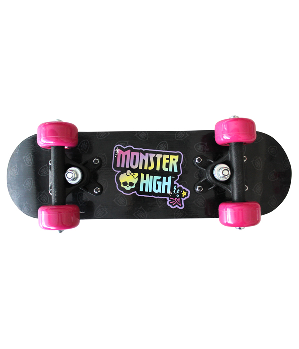 MONSTER HIGH MINI SKATEBOARD AUS HOLZ 43X12X8 CM