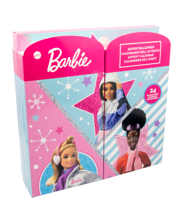 BARBIE  ADVENTSKALENDER MIT SCHMUCK UND HAARSCHMUCK 