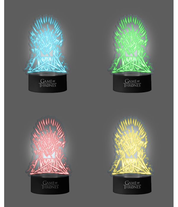 GAME OF THRONES  SCHABLONEN LED LICHT 