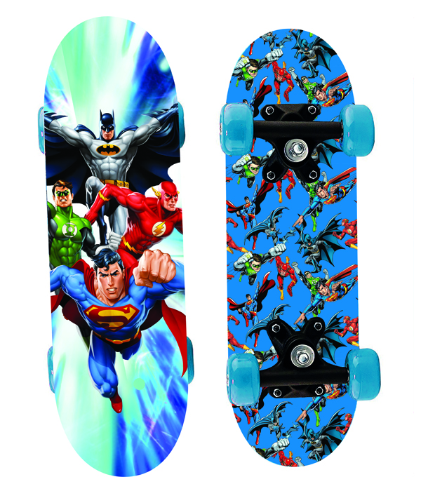 DC COMICS MINI SKATEBOARD AUS HOLZ 