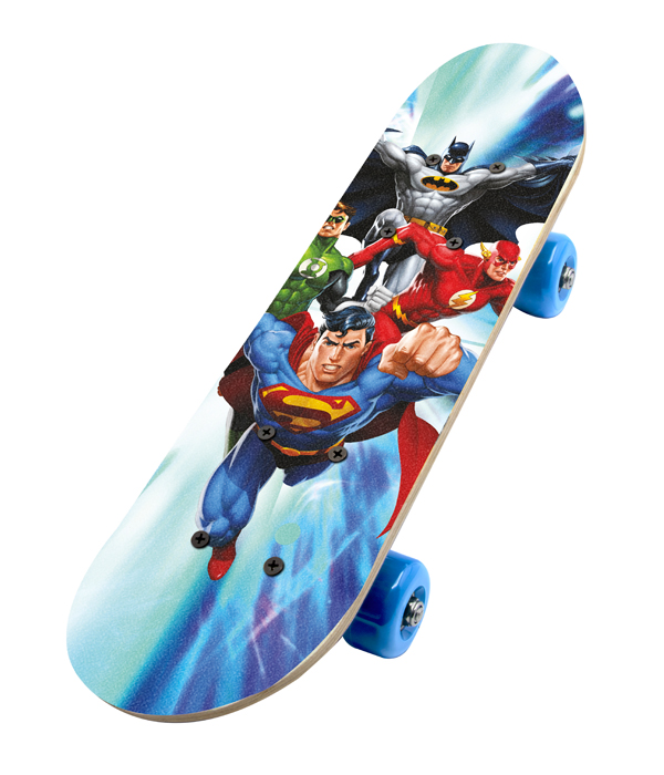 DC COMICS MINI SKATEBOARD AUS HOLZ 