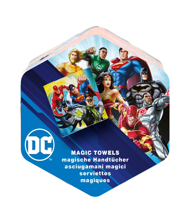 DC COMICS MAGISCHE HANDTÜCHE