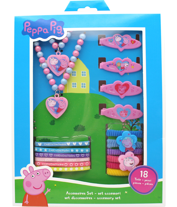 PEPPA PIG ACCESSOIRESSET 18 TLG. 