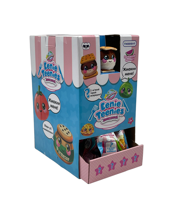 SQUEEZAMALS EENIE TEENIES FOOD MINI PLUSH PACK CDU 