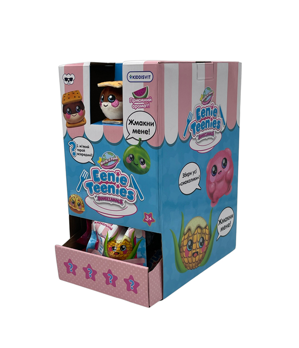 SQUEEZAMALS EENIE TEENIES FOOD MINI PLUSH PACK CDU 