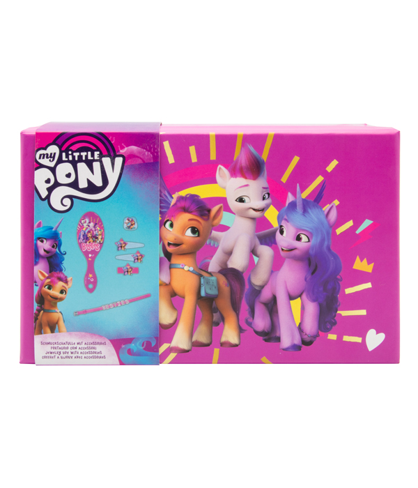 MY LITTLE PONY THE MOVIE SCHMUCKSCHATULLE MIT ACCESSOIRES