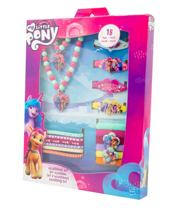 MY LITTLE PONY THE MOVIE ACCESSOIRESSET 18 TLG. 