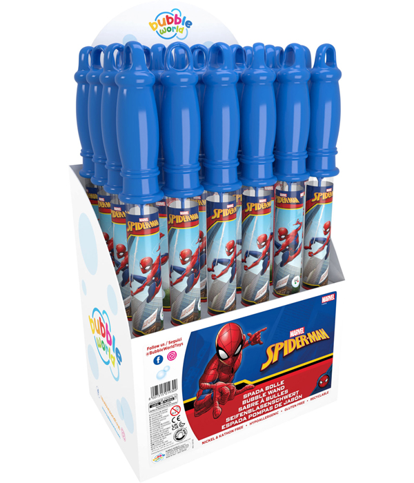 SPIDERMAN SEIFENBLASENSCHWERT 120 ML 