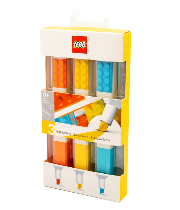 LEGO TEXTMARKER  3 FARBEN