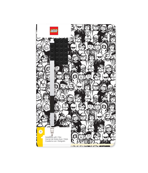 LEGO MINIFIGURES  NOTIZBUCH MIT GELSTIFT 