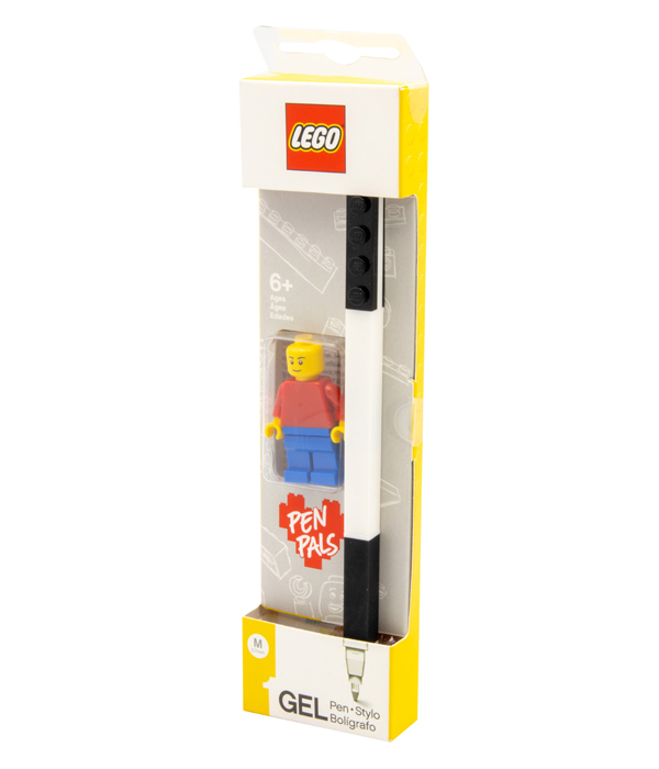 LEGO GELSTIFT MIT LEGOFIGUR  FARBE: ROT 