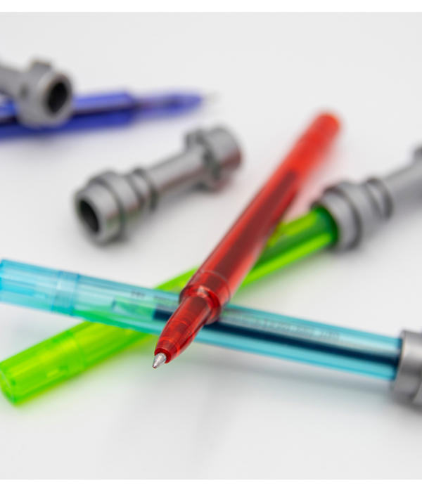 LEGO STAR WARS LICHTSCHWERT GEL STIFT SET 