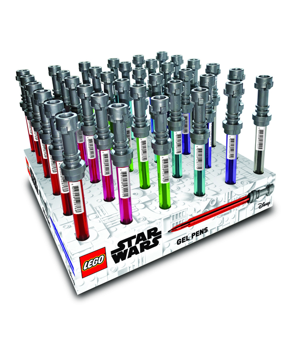 LEGO STAR WARS DISPLAY MIT GELSTIFTE