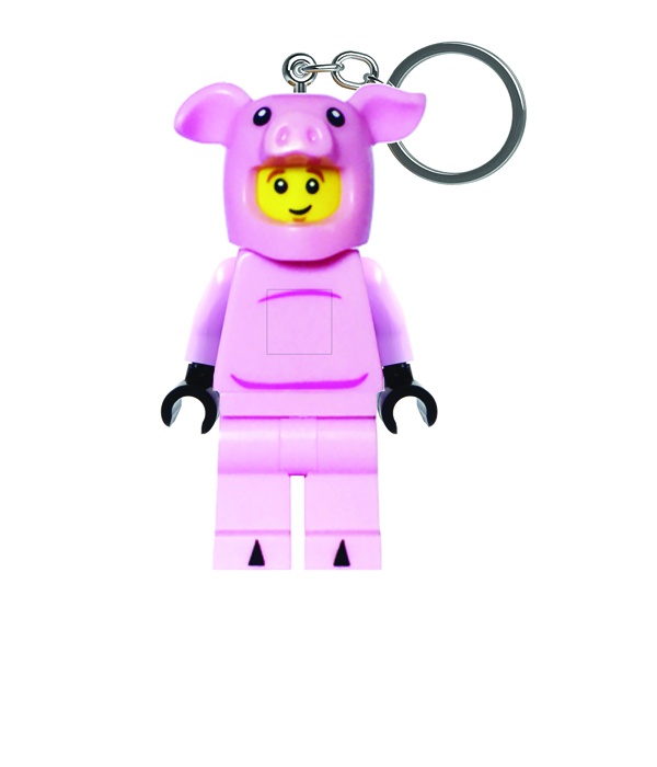 LEGO® MINIFIGURES™  KEYCHAIN LIGHT  PIGGY GUY 