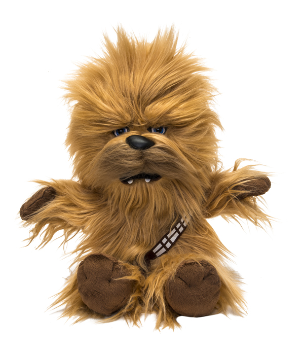 ROARING CHEWBACCA 45 CM WITH 8 DIFFERENT ROARINGS, MOUTH AND EYES ARE ...