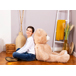 HUGE BROWN PLUSH BEAR - 120 CM