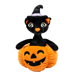 HALLOWEEN KATZE PLÜSCH 25 CM