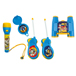 PAW PATROL ADVENTURESET 5 TEILE BESTEHEND AUS: WALKIE TALKIES (BATTERIE 6X AA NICHT ENTHALTEN), FERNGLAS, KOMPASS UND TASCHENLAMPE (BATTERIE 2X AAA NICHT ENTHALTEN) IN GESCHENKVERPACKUNG 38,6X5,5X28,7 CM