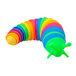 RAINBOW SLUG REGENBOGEN SCHNECKE FIDGET SPIELZEUG 18 CM 