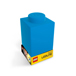 LEGO CLASSIC  LEGOSTEIN NACHTLICHT AUS SILIKON  FARBE: BLAU 