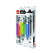 LEGO SW LICHTSCHWERTER GEL PEN MULTIPACK 10 STÜCK