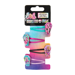 MONSTER HIGH 4 MOLLETTE PER CAPELLI SU BACKERCARD 5X15 CM