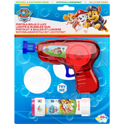 PAW PATROL SEIFENBLASENPISTOLE MIT LICHT  