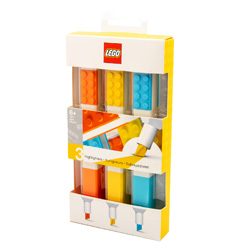 LEGO TEXTMARKER  3 FARBEN