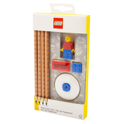 LEGO SCHREIBWARENSET MIT LEGOFIGUR