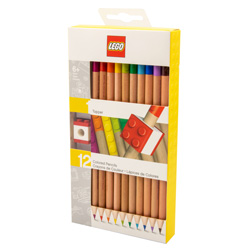 LEGO BUNTSTIFTE MIT TOPPER  12 FARBEN