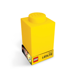 LEGO CLASSIC  LEGOSTEIN NACHTLICHT AUS SILIKON  FARBE: GELB 