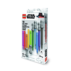 LEGO SW LICHTSCHWERTER GEL PEN MULTIPACK 10 STÜCK