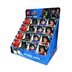 LEGO® DC® KEYLIGHT DISPLAY FÜR 16 HARRY POTTER LED SCHLÜSSELANHÄNGER 