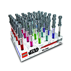 LEGO STAR WARS DISPLAY MIT GELSTIFTE