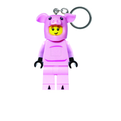 LEGO® MINIFIGURES™  KEYCHAIN LIGHT  PIGGY GUY 