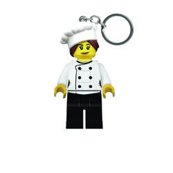 LEGO® MINIFIGURES™  KEYCHAIN LIGHT  GOURMET CHEF 